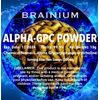 BRAINIUM - Alpha-GPC 15g - 99.9% Purity - Cognitive Enhancer / Memory Booster