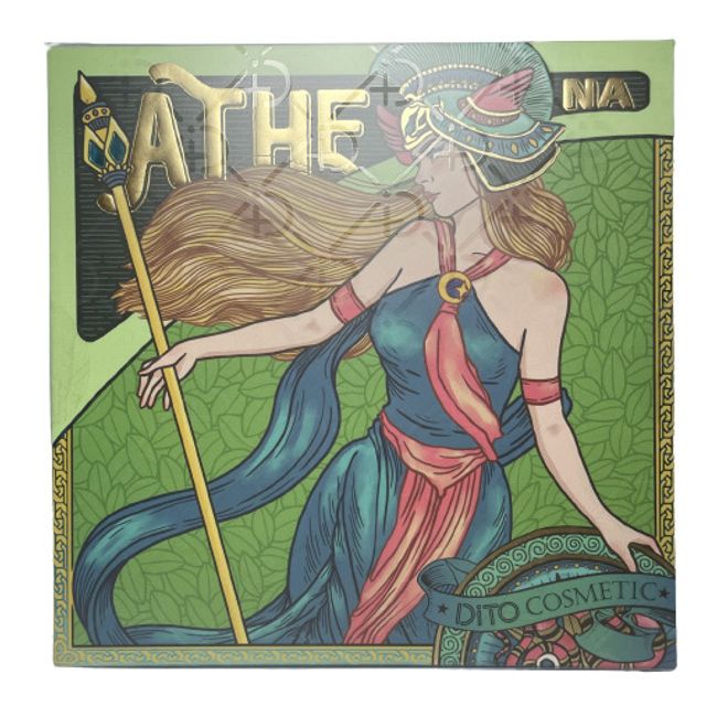 DiTO Muse Athena Eyeshadow Palette, Highly Pigmented, 16 Color Palette w/ Mirror