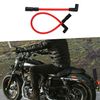 A ABSOPRO Spark Plug Wire for Harley Davidson Rubber Red (Set of 2)
