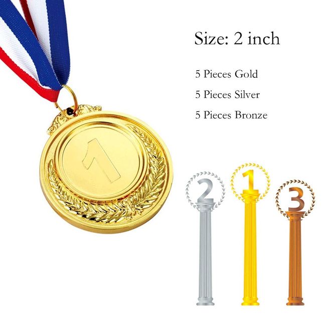 Medal Neck Ribbons, 1-1/2 Wide (Pkg of 5)