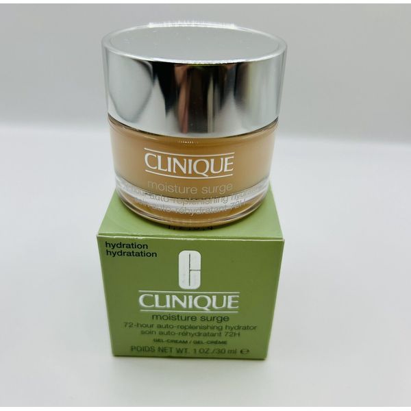 CLINIQUE~Moisture Surge 72 Hour Auto Replenishing Hydrator Gel Cream~1 oz~NIB!