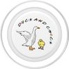 Duck And Chick Funny Quote PopSockets PopGrip for MagSafe