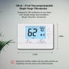 Non-Programmable Wall Thermostat for Home Single-Stage Systems, 1 Heat/1 Cool, Easy DIY, White Backlight