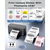 Phomemo Thermal Shipping Label Printer 241BT 4X6 Wireless Thermal Label Printer