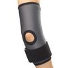 Champion Elbow Brace, Adjustable Compression Support Strap, Airmesh Fabric, Grey, Large
