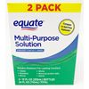 Equate Multi-Purpose Solution Twin Pack 2-12 oz (355 ml)