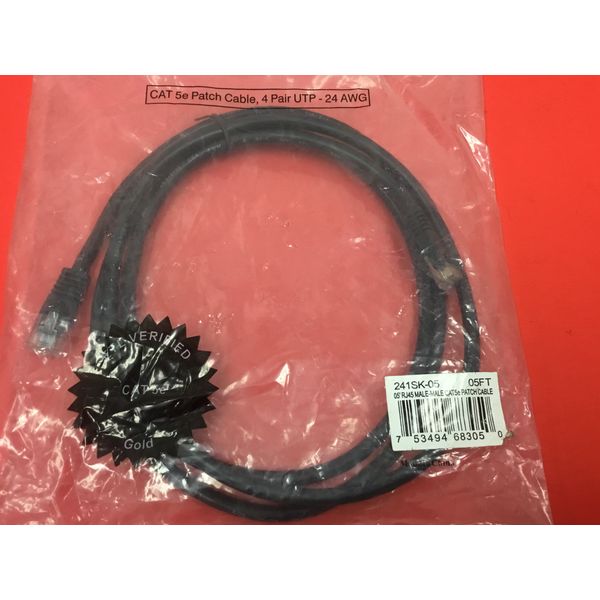 Cat. 5e Patch Cable - RJ45 Male-Male - NEW
