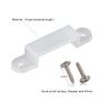 MSDUSA 100 Pack LED Strip Light Mounting Brackets LED Strip Light Holder with 200 Screws Included (Ideal for 10mm/0.41in Wide IP67/68 Waterproof Strip Lights)