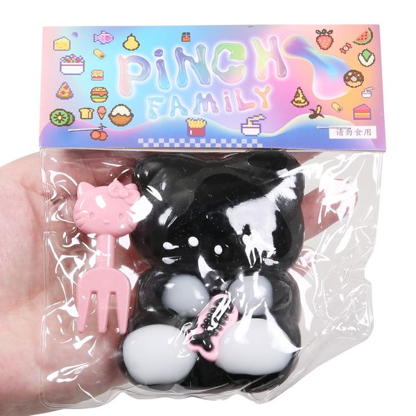 1pcs Squishy Cat Squeeze Toys,taba Squeeze cat Kawaii Sticky Squishies Stress Relief Squishies for Kids Party Favors, Pinch Family Squishy Toys, Fidget Toys Squishy Suitable Adults Kids