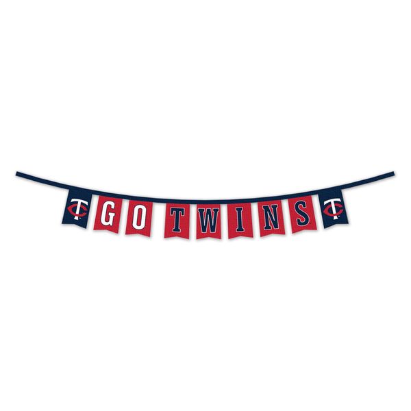 WinCraft Minnesota Twins Banner String Pennant Flags