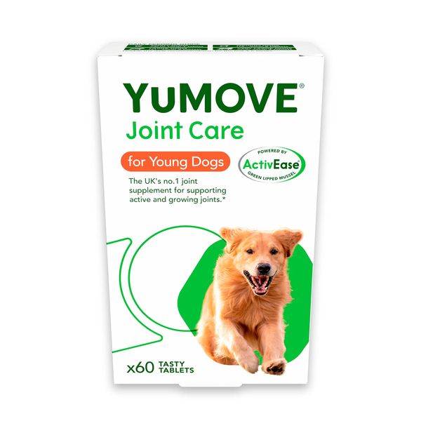 Lintbells YuMOVE Young and Active Dog Joint Supplements, 60 Tablets