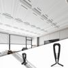 Art3d 50-Pack Hold-Down Clip for Drop Ceiling Tiles, 1.9 x 1 Inch Ceiling Grid Clips for Standard Ceiling Grid System