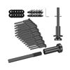 50 Pack Invisible Cable Railing Kit, Cable Railing Hardware, 316 Stainless St...