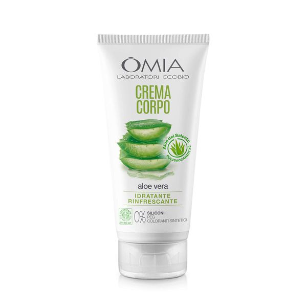Body Cream Organic Aloe Vera 200ml