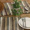 Park Designs Mineral Stripe Table Runner - Chindi - 36" L