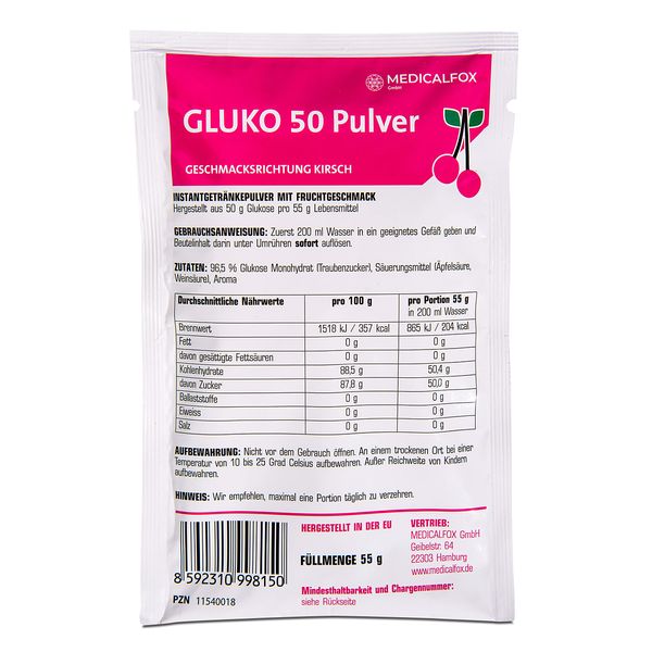 Glucose 50 g