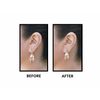 Lobe Wonder - The ORIGINAL Ear Lobe Support Patch for Pierced Ears - Eliminates the Look of Torn or Stretched Piercings - Protects Healthy Ear Lobes from Tearing - 300 Patches - Clear & Latex-Free