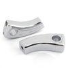 Topteng 3.5 Inch Billet Chrome 1 Inch Bars Riser Pull Back 1.5 Inch for Hon-da Shadow Intruder VTX