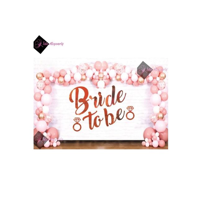 Bkmc 60lı Balon Bride To Be Kalpli Bekarlığa Veda Partisi 1 Bride 10 Team Bride Gold Renkli Geçici Dövme Rosegold bmcNM278