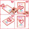 Valentines Hair Ties for Girls