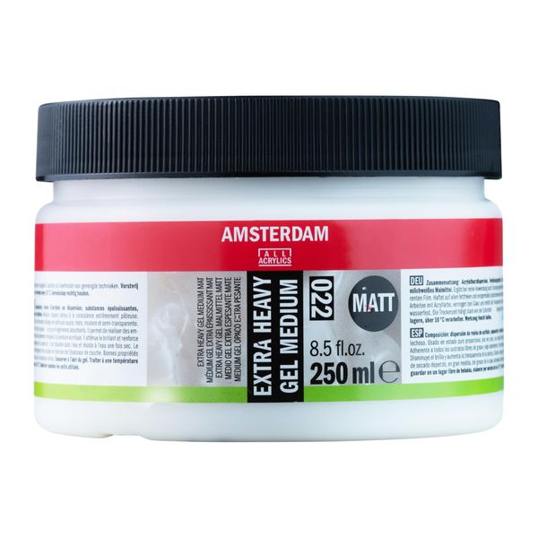 Amsterdam Gel Medium Extra Heavy - Matt - 250ml