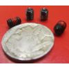 Steel Self Locking Set Screws, Nylon Patch, Cup, 10-32 x 1/4" Length, 25 Pc