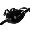 Strict Mouth Harness with Ball Gag, Black