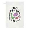 Crazy Dinosaur Boy Stars Tea Towel Dish Cloth