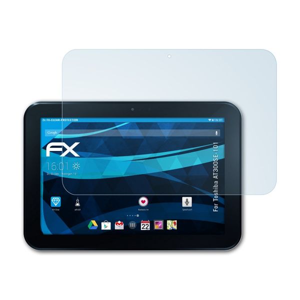 Displayschutz@FoliX atFoliX FX-Clear Screen Protector for Toshiba AT300SE-101 (Pack of 2)