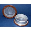 1.5" Round Open Screen Vent - Brown - Package of 6