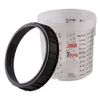 3M PPS Becher mit Schraubring, 0,65 l