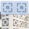 LCMOLDS Concrete Breeze Brick Molds Double Square