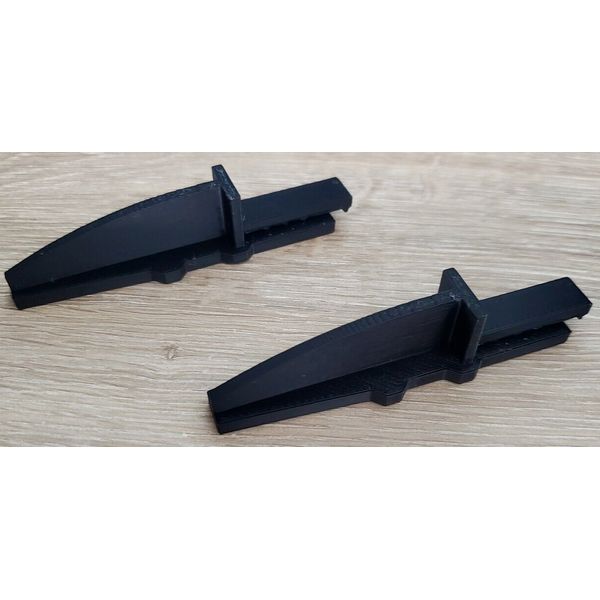 LASKO Box Fan Replacement Feet SET OF 2 3D Printed Stronger than Original Black