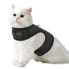 Black Escape Proof Cat Pet Mesh Harness Adjustable Control Kitten Walking Jacket