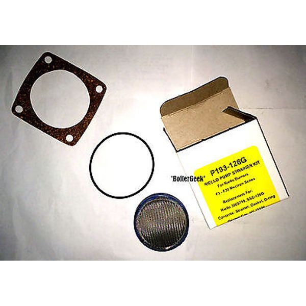 RIELLO pump strainer screen 126G / P193-126G / 3005719 / SID HARVEY / Mectron