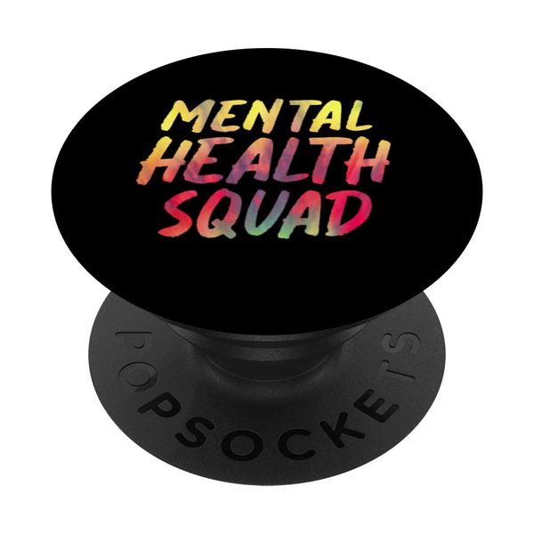 Mental Health Squad Brain Thoughts Vision Dream PopSockets Swappable PopGrip