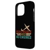 iPhone 14 Pro Max Airplane Pilot Glider Plane Vintage Retro Real Pilots Need Case