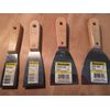 4PC. SCRAPER SET STAINLESS STEEL