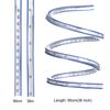 Sourcing Map Flexible Curve Ruler 36 Inch 90cm Blue