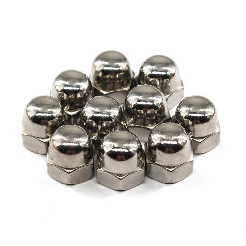 M10 Acorn Cap Nut Hex Nut Set 304 Stainless Steel 20PCS