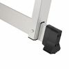 Aluminum Step Stool Folding Bench Work Platform Non-slip Drywall Ladder 330lbs