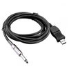 USB 6.3mm Link Cable Adapter for PC Recording USB Guitar Cable to 3M USB Guitar Base