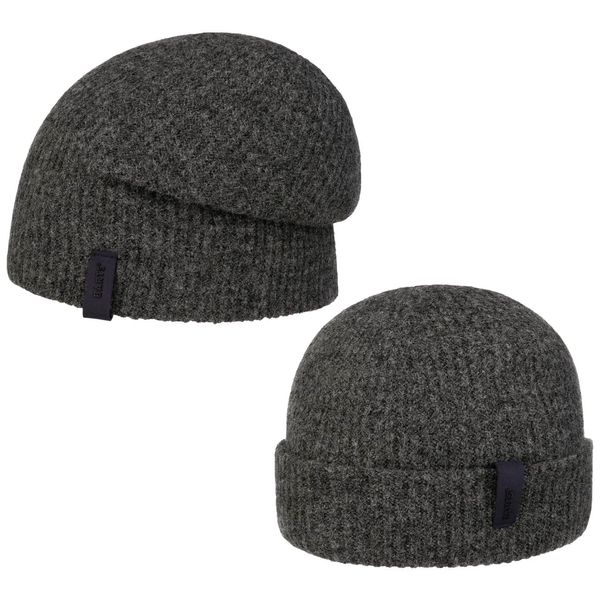 Barts Rhodoz Beanie Wintermütze (DE/NL/SE/PL, Alphanumerisch, Einheitsgröße, Charcoal)