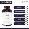 Pure OptiMSM MSM Powder - MSM Supplement - Joint, Skin, Hair, Nails - Kosher, Vegan, Gluten Free, Non-GMO, No Pesticides or Herbicides - 16 oz (Pack of 1)