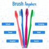 Bottles N Bags 36 Pack Kids Disposable Toothbrushes with Paste | Children's Bubblegum Pre-Pasted & Individually Wrapped Toothbrush Bundle | Perfect for School, Camp, Summer Vacation, (36 Pack)