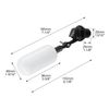 QWORK® 3 Pack 1/2" Float Ball Valve, Adjustable Automatic Water Level Control Valve for Tanks, Ponds, and Hydroponic Systems
