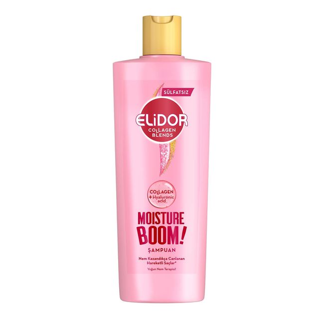 Collagen Blends Sülfatsız Saç Bakım Şampuanı Moisture Boom Yoğun Nem Terapisi 350 ml