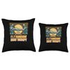 FLT Floresent Light Therapy First Responders Firefighter Throw Pillow