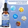 3XMagnesium Glycinate 500mg Complex Liquid Drop with Magnesium Citrate Potassium