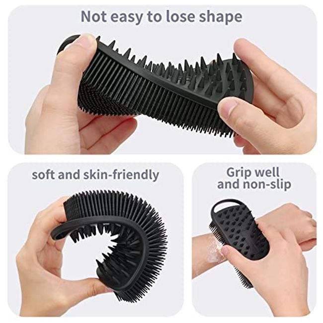 Body Bath Brush Silicone Soft Cleaning Bath Body Brush Skin